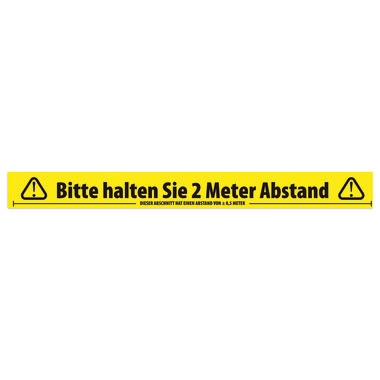 Nastro adesivo Social Distancing (PVC), Svizzera