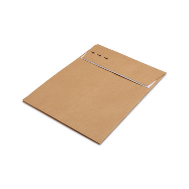 ratioform flow Busta a soffietto, in carta kraft, adatto per resi, lungh. x largh. 353 x 250 mm, conf. da 100 pz., a partire da 10 conf.