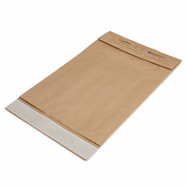 ratioform terra Busta a soffietto, al 100% in carta riciclata, conf. da 200 pz., lungh. x largh. 410 x 260 mm, a partire da 10 conf.