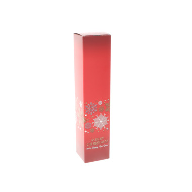 Scatola regalo pieghevole per bottiglie, Fiocchi di neve 3