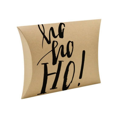 Scatola a forma di cuscino, Ho Ho Ho, 151 x 155 x 40 mm