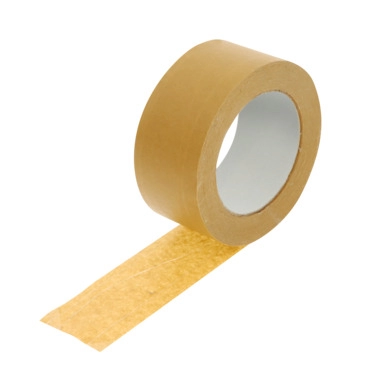 Nastro adesivo in carta, avana/trama in fibra, larg. 50 mm, per srotolatore HA60
