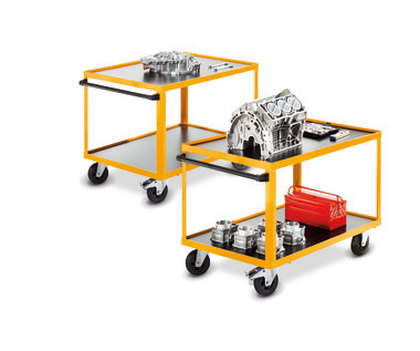 Carr. porta attr., sup. carico 1040 x 690 mm, port. 350 kg, 2 rip., gar. 5 anni