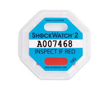 Indicatore d'urto Shockwatch® 2 3