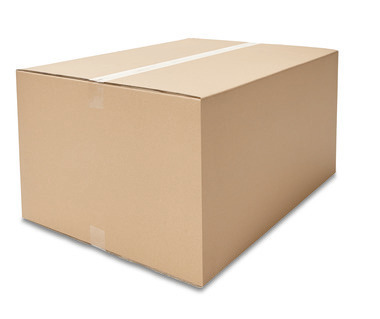 Scatola americana in cartone ECONOMY 700 x 200 x 200 mm, onda doppia, avana 1