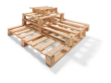 Pallet a perdere, 600 x 400 x 118 mm, 1/4 Europallet, inforc. 2 lati, peso 4 kg 1