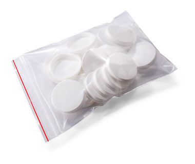 Tappi in plastica, 20 pz/conf., diam. 50 mm, adatti per VR0/VR00/VR2,5/VR2,5L 1