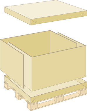 Scatola export flow con bancale 5