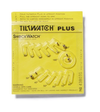 Indicatore di capovolgimento Tiltwatch® Plus 2