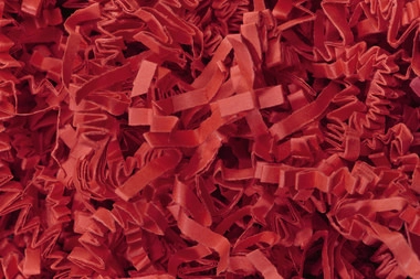 SizzlePak, materiale di riempim. in 100% carta riciclata, 10 kg, rosso chiaro