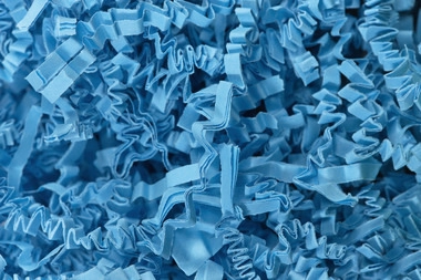SizzlePak, materiale di riempimento in 100% carta riciclata, 10 kg, turchese