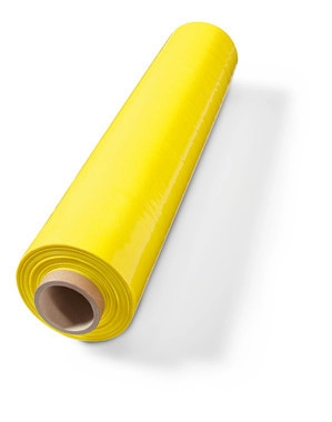 Film estensib. man., giallo, 50 cm x 300 m, spess. 23 µ, 3,4 kg/rotolo, unità 6