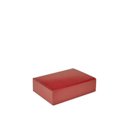 Confezione regalo per bottiglie con texture, per 3 bottiglie, bordeaux, a partire da 50 pz.