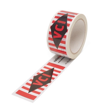 Nastro adesivo di segnalazione VCI (PVC), larghezza rotolo 50 mm 1