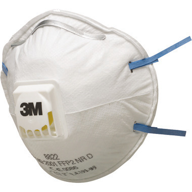 Maschera antiparticolato 3M™ 8000, con valvola, limite di utilizzo FFP2