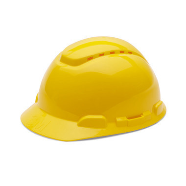 Casco di protezione 3M™ H700 a 4 punti, Pinlock, giallo, conforme a EN 397:2012