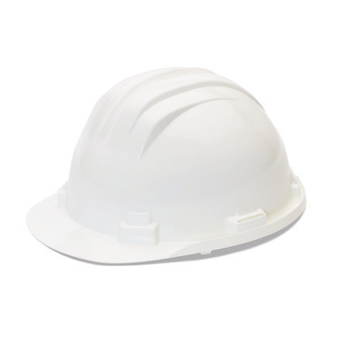Casco di protezione standard a 6 punti, bianco, EN 397:2012