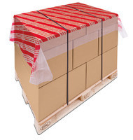 Pellicola copri-pallet in PE "non sovrapporre"