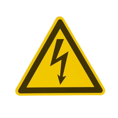 Cartello di pericolo “Pericolo di tensione elettrica”